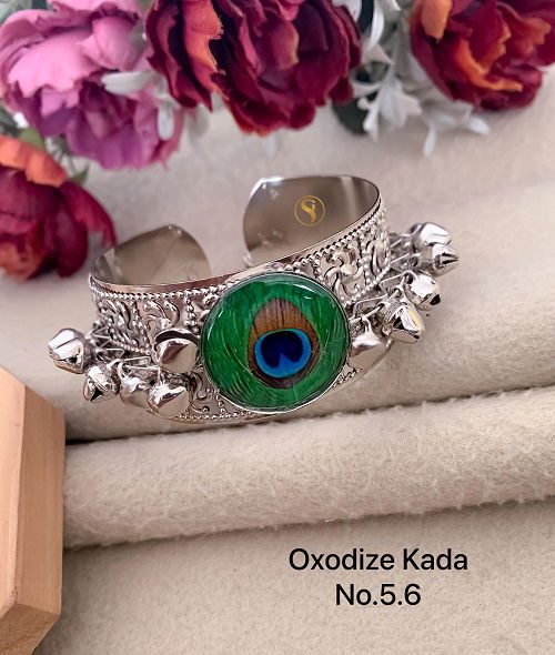 Designer Oxidised Navratri Special Kada Wholesale Price In Surat
